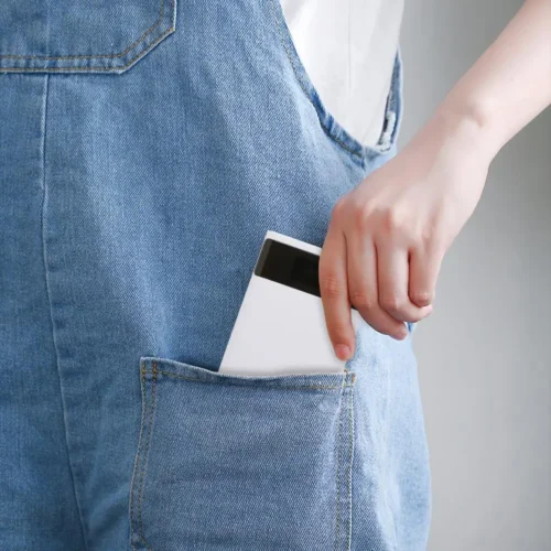 Practical 20000mAh Battery Charger Case with LED Lamp and 5V 2A Output