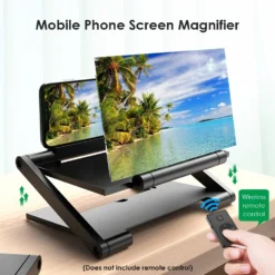 Alternative view of 3D Screen Amplifier + HD Video Magnifier + 8 Inch Display + for Smartphone Users