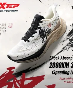 Xtep Men's Running Shoes 2000km 3.0 2025 Spring Lightweight Cushioned Wear-Resistant Training Jogging Sneakers 875119110032