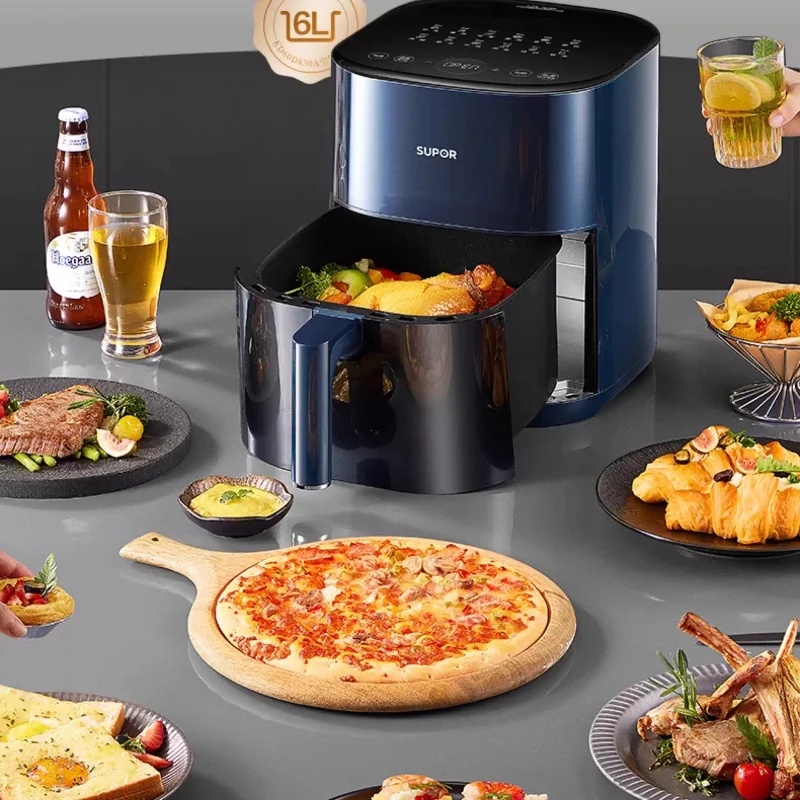 Glass Visual Air Fryer with 6L Capacity and Multifunctional Features for Health-Conscious Cooks - Image 3