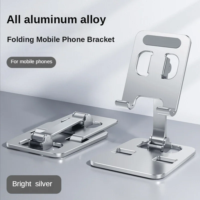Aluminum Alloy Adjustable Tablet and Phone Stand for iPad and Samsung Devices - Image 4