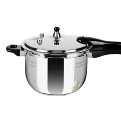 Heavy-Duty Pressure Cooker with 304 Stainless Steel Construction for Home and Commercial Use