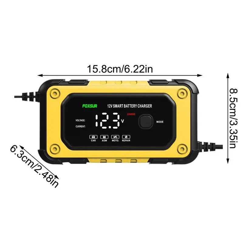 Portable Battery Jumper Starter Power Pack LCD Screen Powerful Engine Equipment 12V Device For Outdoor Roadside - Image 6