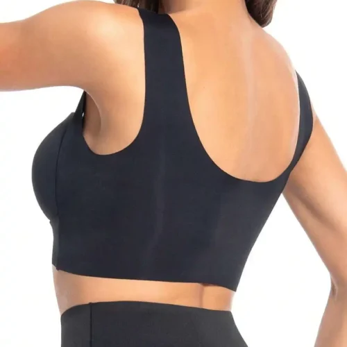 Alternative view of 3Pcs Women Sport Bras Plus Size Seamless Lace Bra Bralette Backless Lady Brassiere Vest Female Gathers Shock-Proof Wireless Top