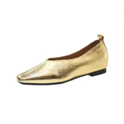 Alternative view of Women's Mary Janes Shoes with Square Toe and Grade Silver Heels in PU Leather