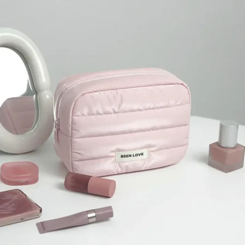 Travel Cosmetic Pouch Women's Makeup Organizer Toiletry Bag Large Capacity Makeup Storage Pouch Portable Lady Bags