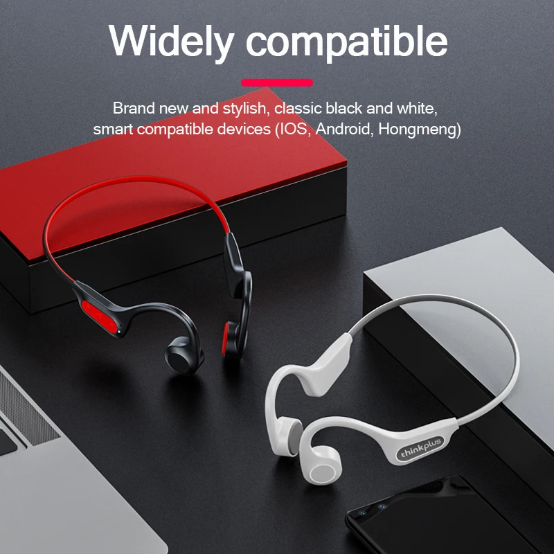 Original Lenovo X3 Pro Bone Conduction Headphone Bluetooth 5.3 Wireless Headset Waterproof Ear Hook Sports Earphones With Mic - Image 6