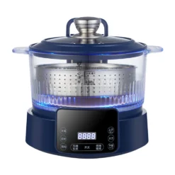 Alternative view of Intelligent Electric Rice Cooker and Hot Pot with 3L Capacity for Home Cooking