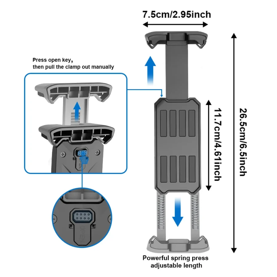 Samsung Galaxy Z Fold Car Tablet Stand Mount – Dashboard & Windshield Holder - Image 5