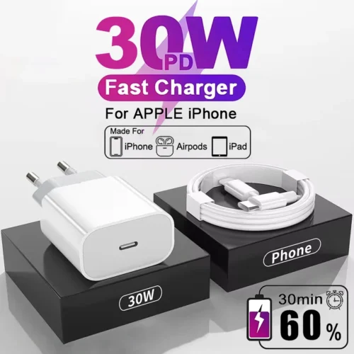 Apple 30W USB-C Fast Charger for iPhone and iPad