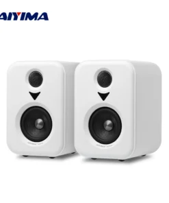 Alternative view of AIYIMA 3-Inch Bluetooth Active Bookshelf Speakers with USB DAC - HiFi Studio Monitors for TV and PC