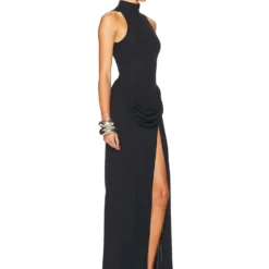 Alternative view of Off-Shoulder Thigh Split Maxi Dress for Women
