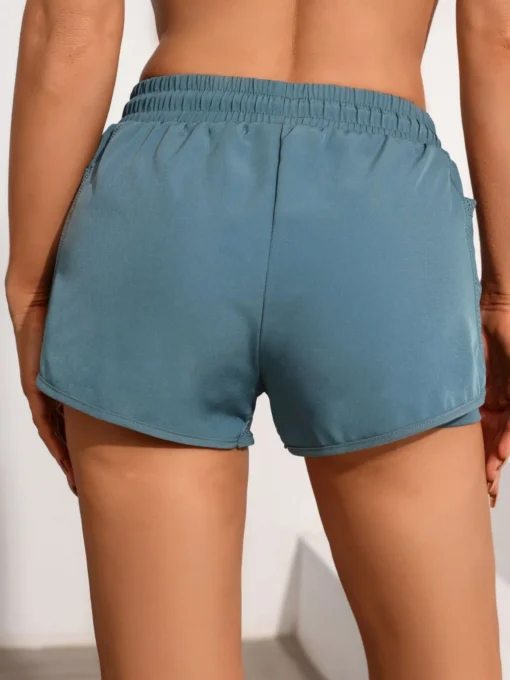 Yoga Shorts for Daily Wear with High Waist, Breathable Fabric, and Elastic Fitness for Active Individuals - Image 4
