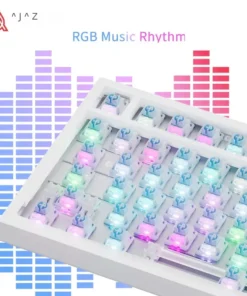 Alternative view of AJAZZ AK820 / AK820Pro Gaming Mechanical Keyboard 75% 82 Keys Wired Single Mode/Bluetooth Wireless Gamer Keyboard for Laptop PC