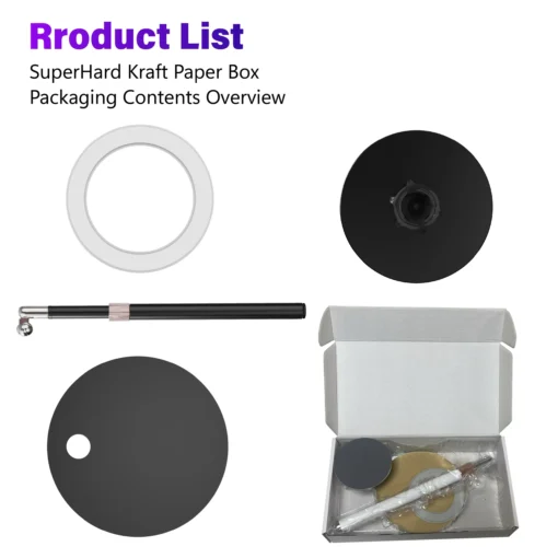 Kimdoole Portable Monitor Stand with 360° Rotation for Tablets Up to 18 Inch Compatible with iPad - Image 6