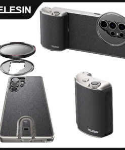 TELESIN Master Shooting Set Phone Camera Hand Grip Phone Holder CPL ND 2-32 Filter Remote Handle For SAMSUNG Galaxy S25 Ultra