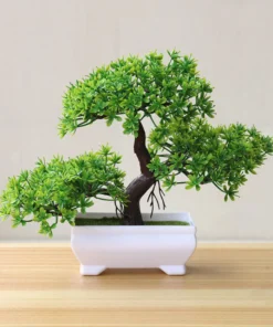 Artificial Tree Bonsai Simulation Plants Pot Plants for Garden Table Home Room Bedroom Decoration Outdoor Fake Plant Ornaments