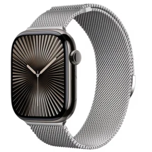 Metal Milanese Strap with Magnetic Closure for Apple Watch Series Ultra3/2 and Other Models