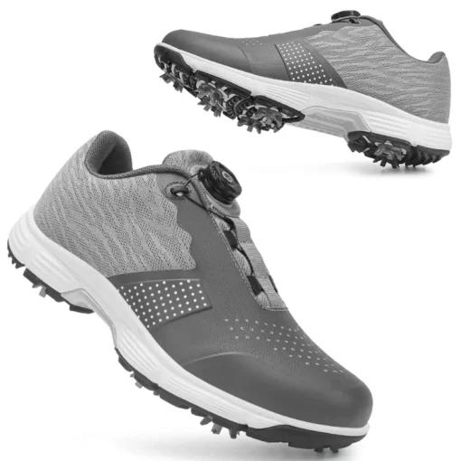 Waterproof Golf Shoes with Non-Slip Tread for Men - Image 4