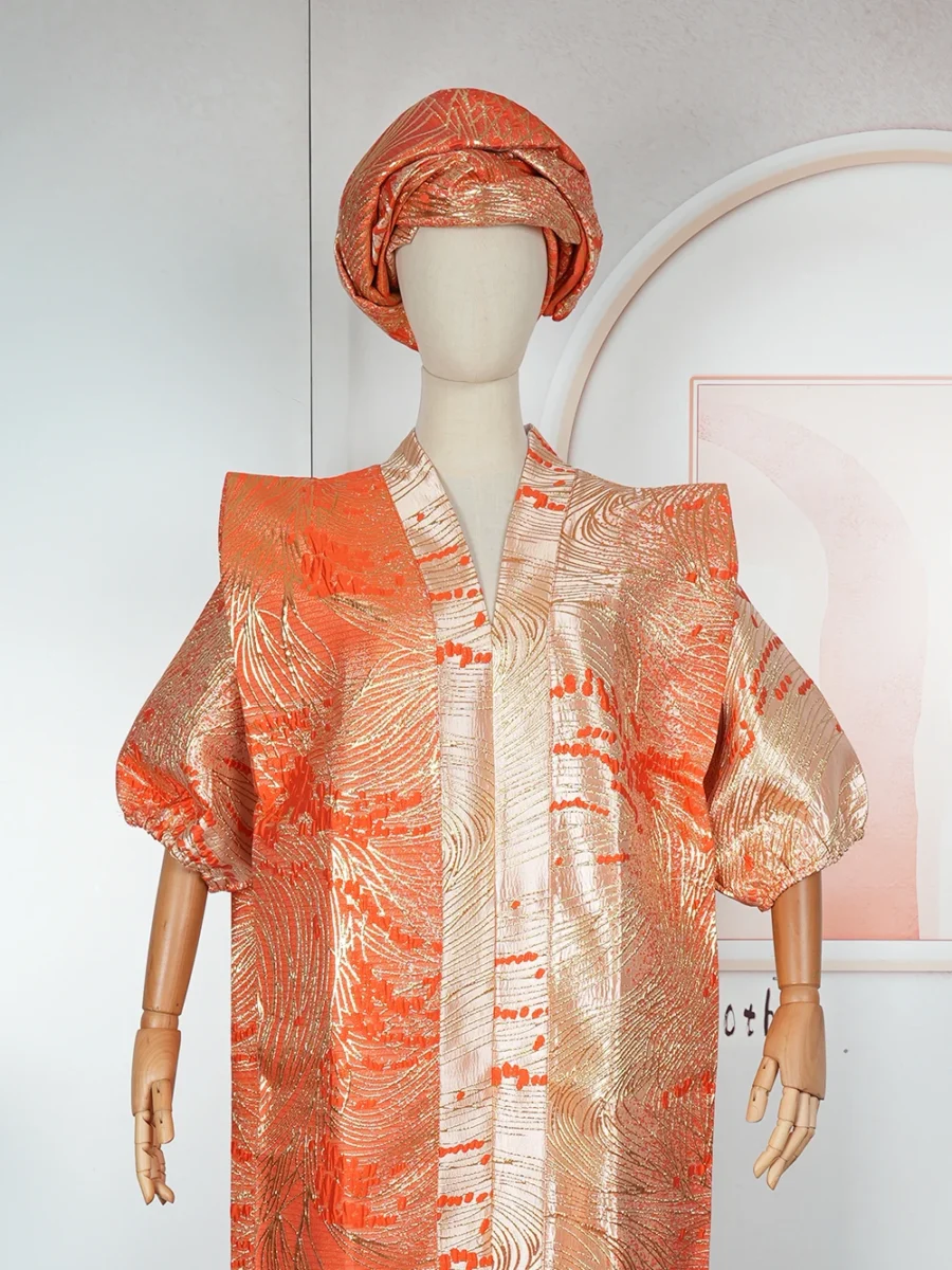 Traditional African Maxi Dress for Women - Dashiki Ankara Gown - Image 4