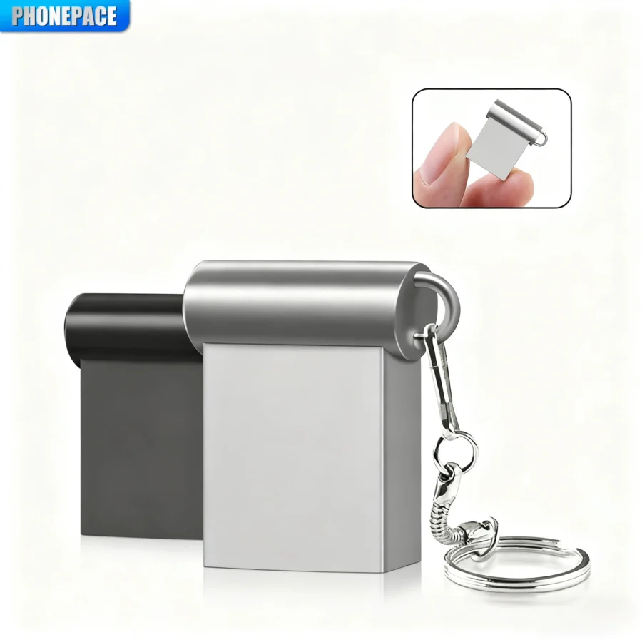 PHONEPACE USB Flash Drive - High-Speed 3.0 Mini Pendrive, 64GB & 128GB Storage Options - Image 2
