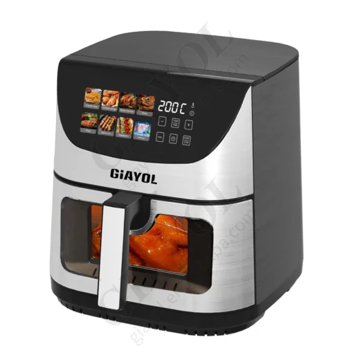 Stainless Steel Electric Air Fryer with 9L and 10L Capacity for Health-Conscious Cooking - Image 3