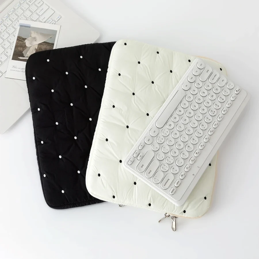 Puffy Laptop Sleeve for MacBook Air 13-inch and Tablets - Cute, Compact Design - Image 2