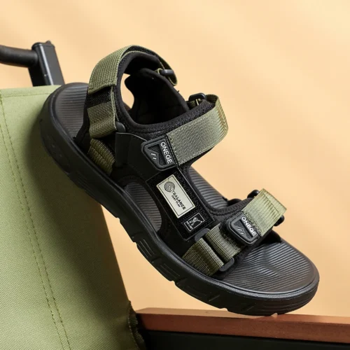 Alternative view of Men's Casual Summer Sandals - Trendy, Wear-Resistant Beach Shoes