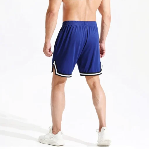Men's Basketball Shorts with Lightweight Fabric for Summer Gym and Fitness Training - Image 5