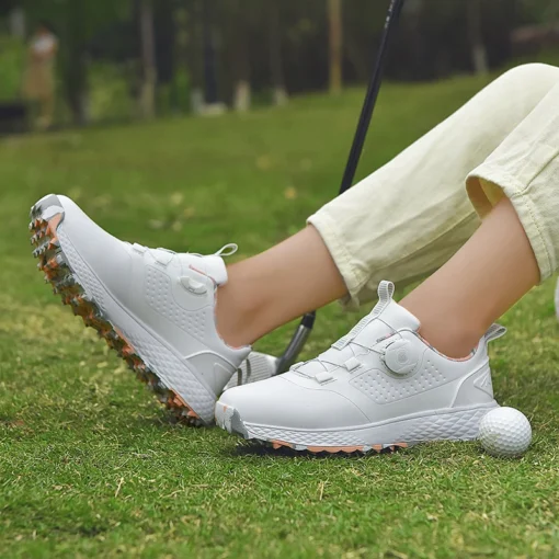 Waterproof Golf Sneakers with Non-Slip Design for Men and Women Comfortable Walking Shoes - Image 6