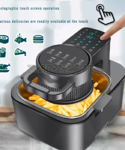 Alternative view of Hot Sale 9L Visual Air Fryer - Large Capacity Intelligent Oven, 1350W