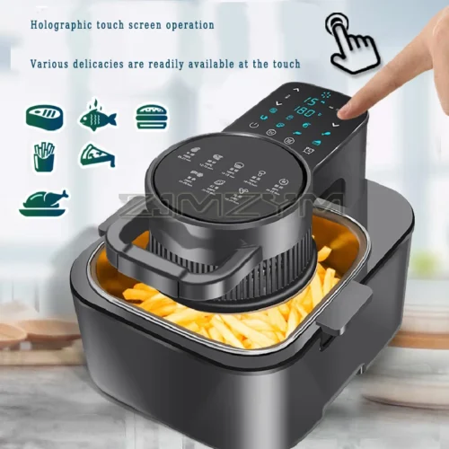Alternative view of Hot Sale 9L Visual Air Fryer - Large Capacity Intelligent Oven, 1350W