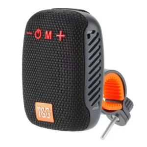 Portable Bluetooth Speaker - Waterproof Handlebar Sound Box for Bicycles - black