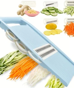 5-in-1 Vegetable Chopper and Mandoline Slicer
