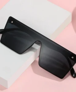 Alternative view of New Square Oversized Sunglasses Women Big Frame Colorful Sun Glasses Lady Classics Vintage Rectangle Eyewear UV400 Oculos De Sol