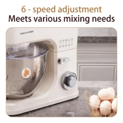 Alternative view of Electric Stand Mixer with 2000W Power for Dough and Egg Beating