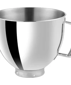 Alternative view of KitchenAid 4.5-5 QT Stainless Steel Mixing Bowl with Handle for Artisan & Classic Tilt-Head Mixers