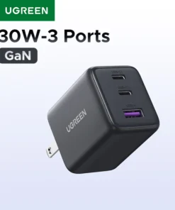 UGREEN 20W Mini GaN PD 3.0 USB-C Charger for iPhone and Samsung Devices