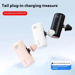 M&W Mini Power Bank - Fast Charging 5000mAh - USB Type-C - Compact Design for Portable Use