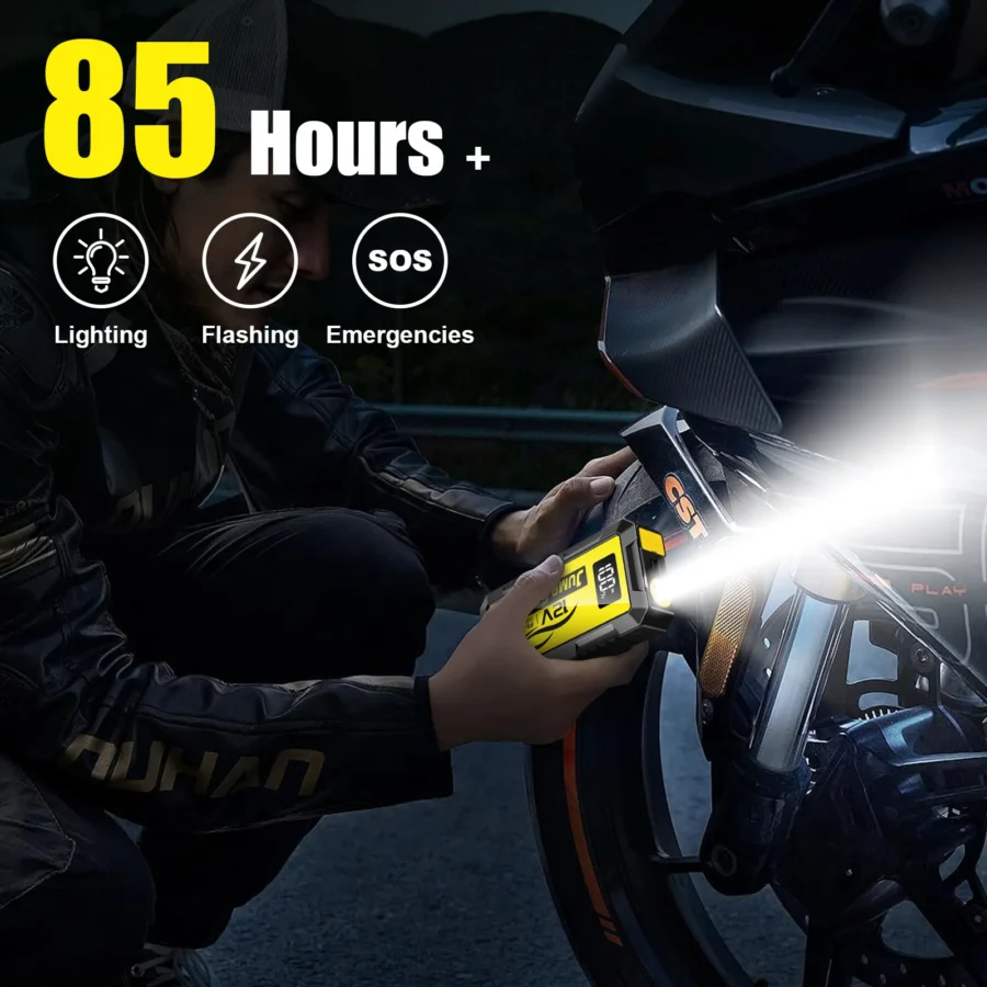 2000A Car Starter, Ultra-Low Temperature Instant Start, LED Lighting & USB Charging, Suitable for Gasoline/Diesel Engines - Image 5