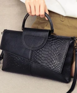 Alternative view of High Quality Soft PU Leather Handbag Women Luxury Purses Female Bag Designer Brand Ladies Shoulder Crossbody Bag