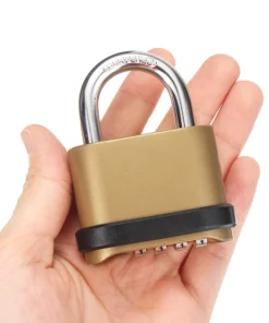 EGFirtor Waterproof Zinc Alloy Smart Padlock - 4-Digit Combination Lock