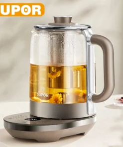 SUPOR 1.5L Mixing Electric Kettle Multi-functional Insulation Health Kettle 5-stage Temperature Household Kitchen Appliances