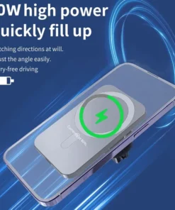 Alternative view of 30W Magnetic Wireless Car Charger for iPhone - Fast Charging Phone Holder Stand