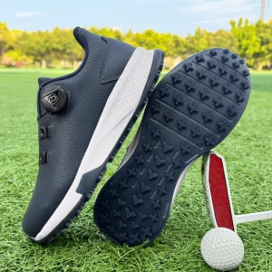 Men's and Women's Golf Shoes with Anti-Slip Design for Outdoor Training and Leisure Walking
