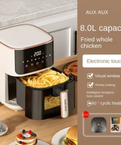 AUX 220V Air Fryer Oven Combo - Multifunctional, Easy-to-Clean, Oil-Free Technology