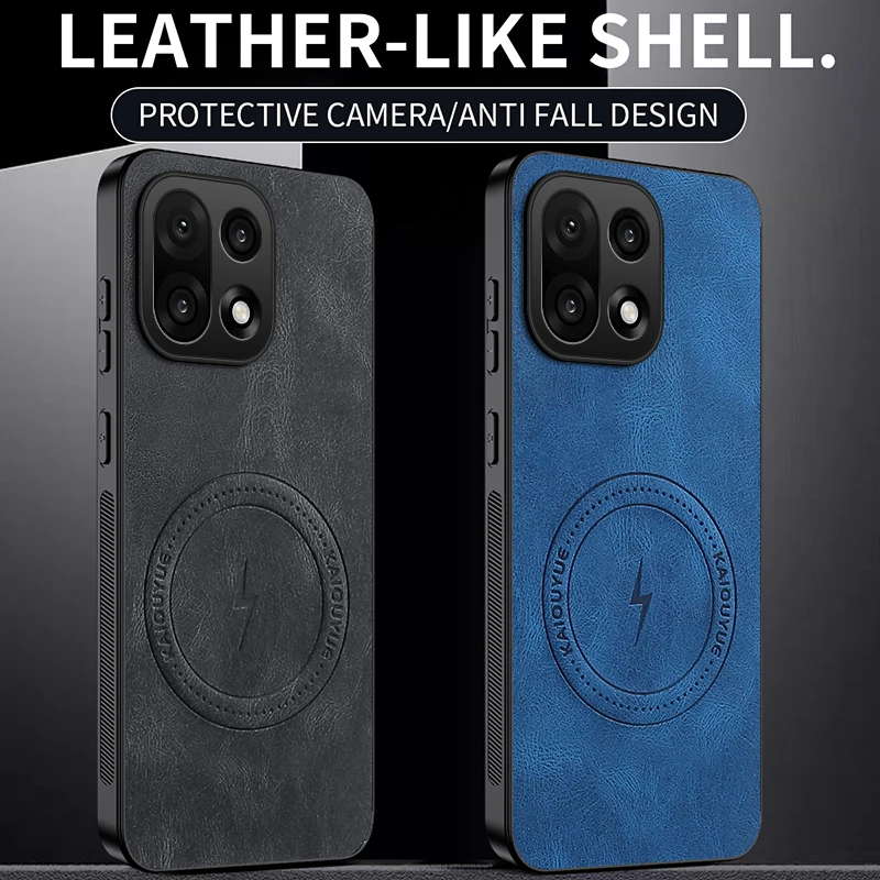 For OnePlus 15 5G Back Cover Skin Feel Shockproof Coque Phone PU Leather Case Soft Fundas For OnePlus 15 - Image 6