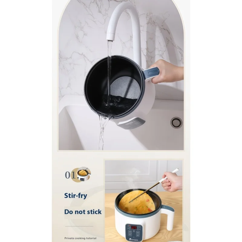 Mini Electric Rice Cooker 1.7L - Non-Stick, Double Layer, Multi-Cooker for Home - Image 6