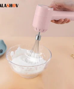 Braun Portable Electric Hand Blender - Wireless, 3-Speed, High Power, Ideal for Mixing Dough and Beating Eggs