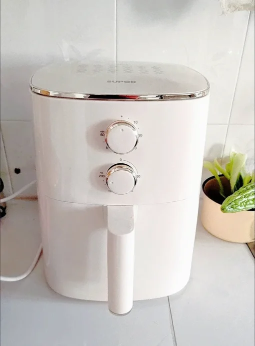 Large Capacity Air Fryer with Oil-Free Cooking and Steam Function for Healthy Meal Prep - Image 2